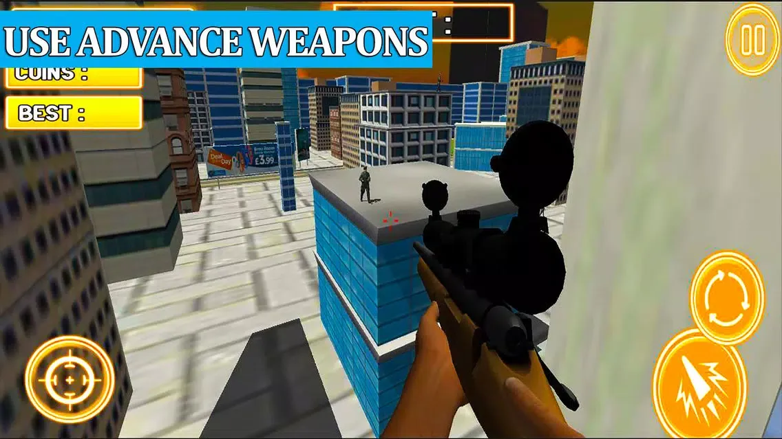 Captures d'écran de Sniper Covert Operation: Assassin on the Kill