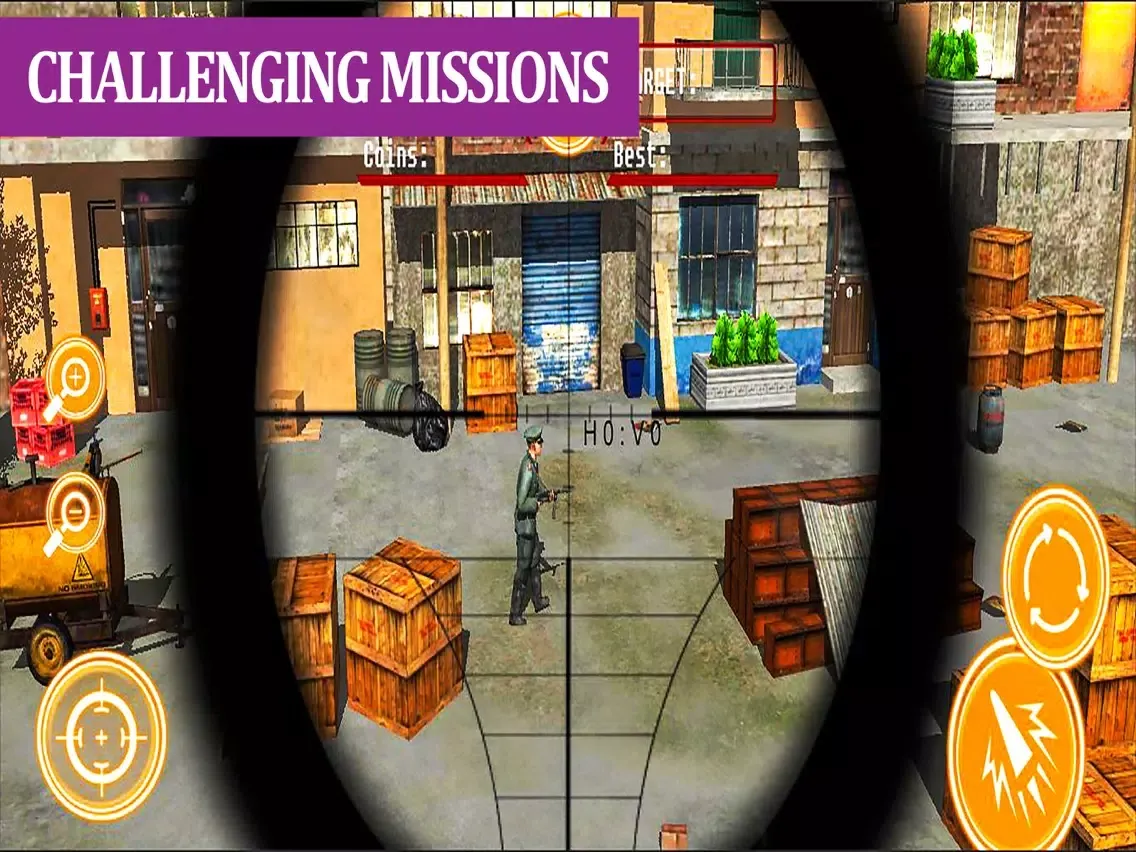 Capturas de tela do SWAT City Sniper: Illicit Target Shooter iPad