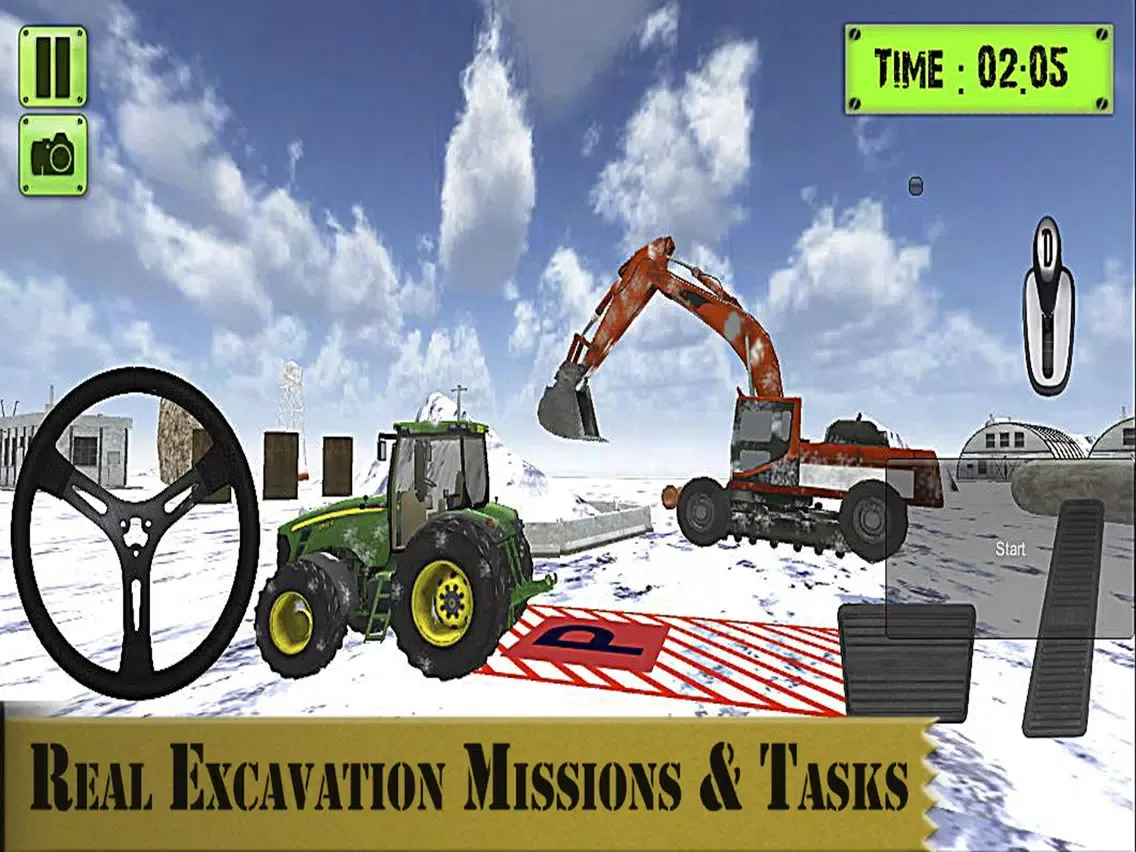 Capturas de tela do Real Construction Excavator : Heavy Duty Crane iPad 