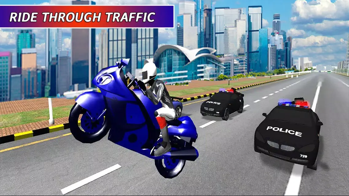 Highway Motorbike Rider: The Hot Pursuit سکرین شاٹس