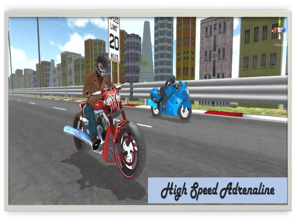 تصاویر Highway Moto Racer: Crazy Traffic Ride iPad 
