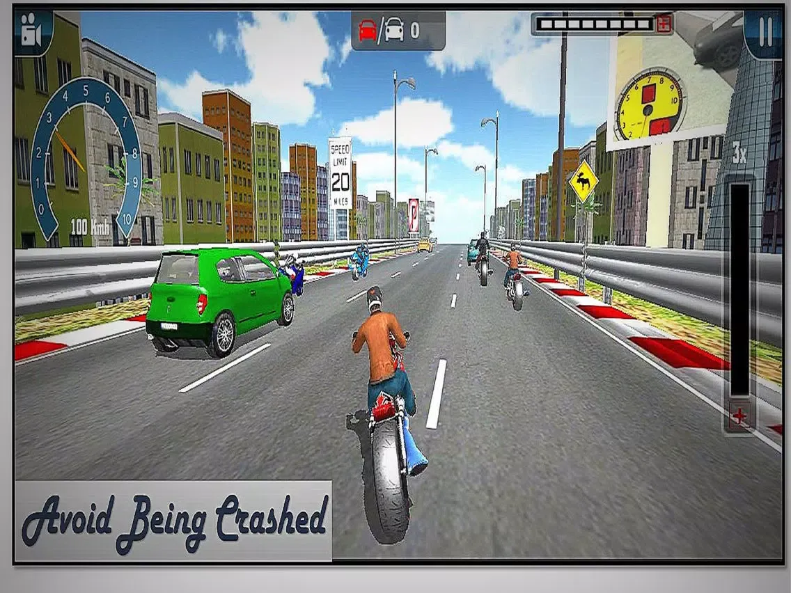 تصاویر Highway Moto Racer: Crazy Traffic Ride iPad 