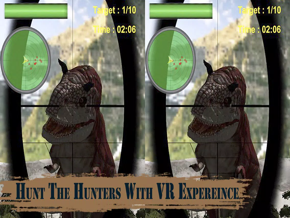 ภาพหน้าจอของ VR Deadly Dino Safari : Jungle Predator Hunting iPad 