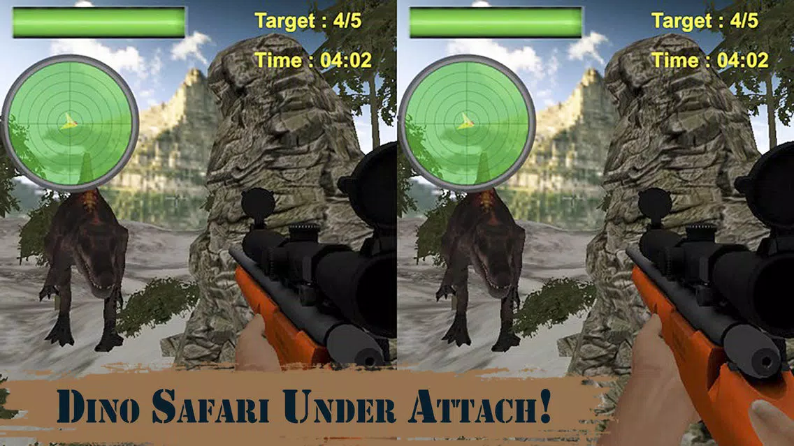 ภาพหน้าจอของ VR Deadly Dino Safari : Jungle Predator Hunting