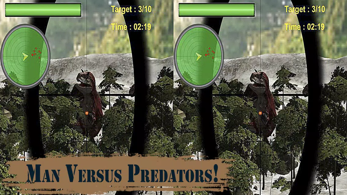 ภาพหน้าจอของ VR Deadly Dino Safari : Jungle Predator Hunting