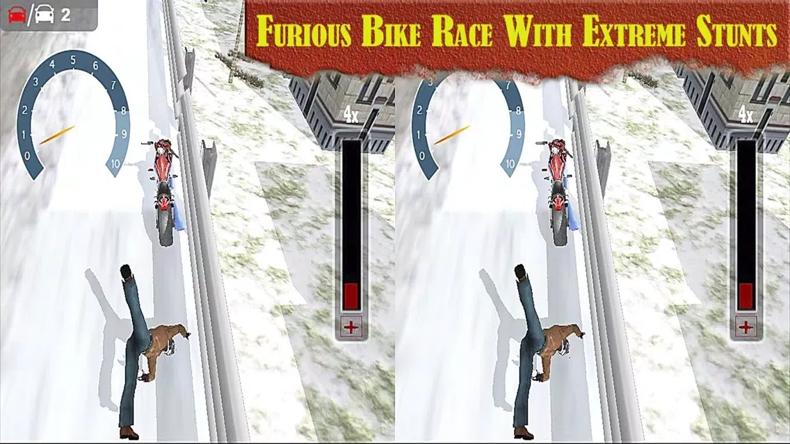 VR Heavy Bike Racer: Real Snow Highway Driver سکرین شاٹس