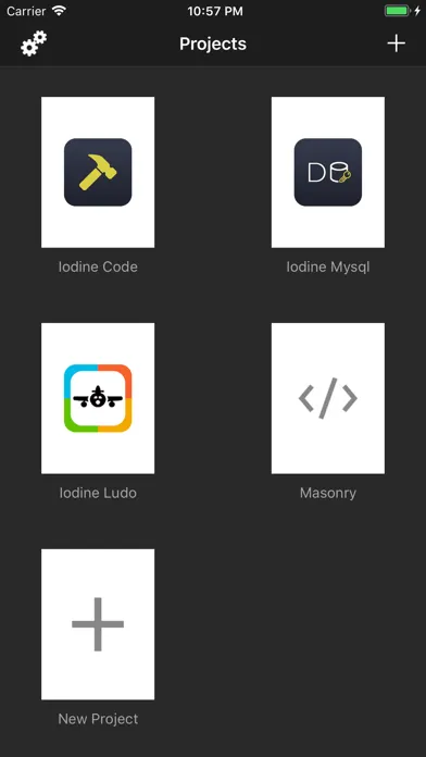 Tangkapan layar Iodine Code