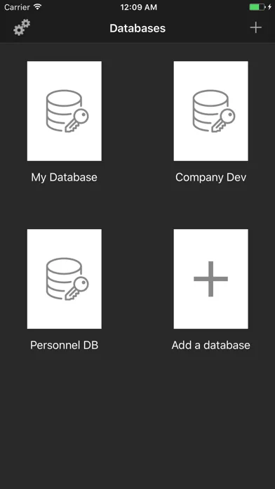 Screenshot di Iodine MySQL