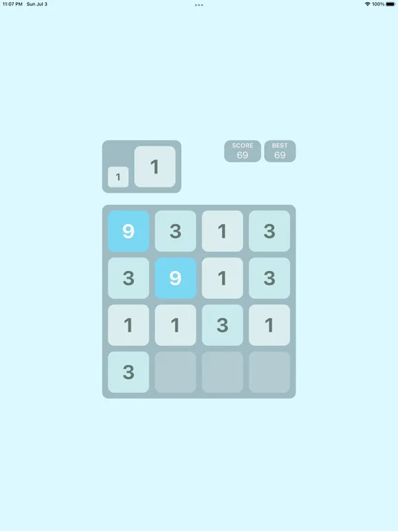Triples 729 iPad  Screenshots