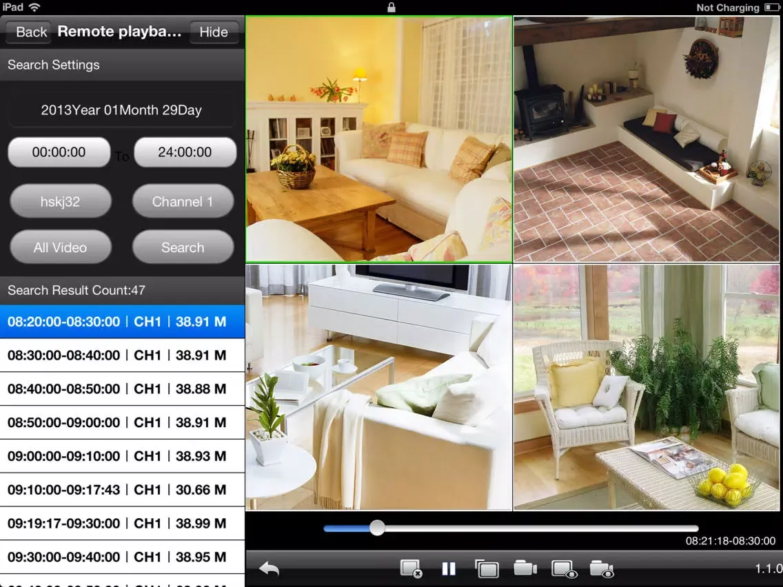 تصاویر vMEyeCloud HD iPad 