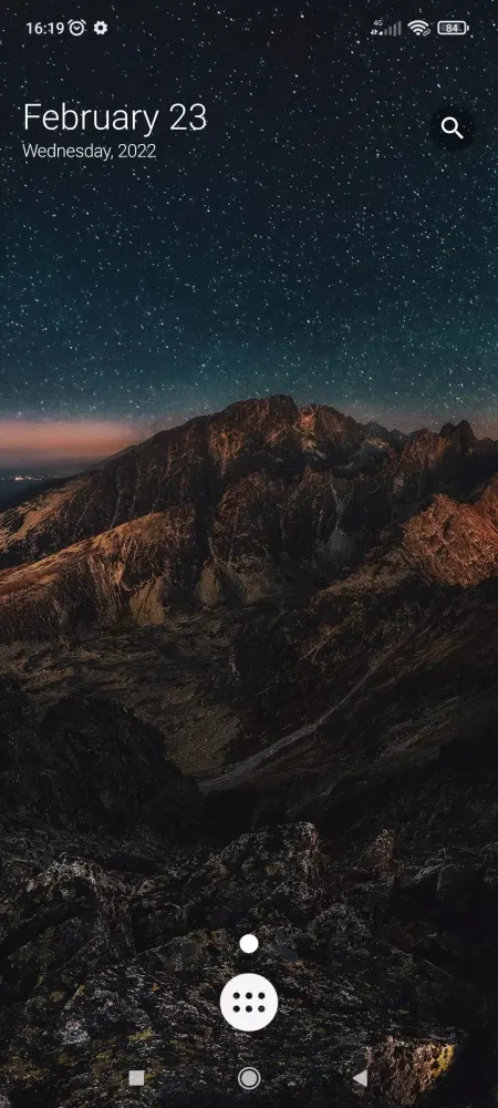 XIOS Launcher Home screen Screenshots