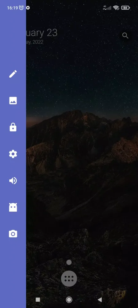 XIOS Launcher Home screen Screenshots