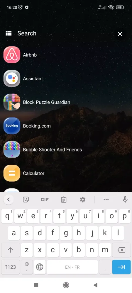 XIOS Launcher Home screen Screenshots