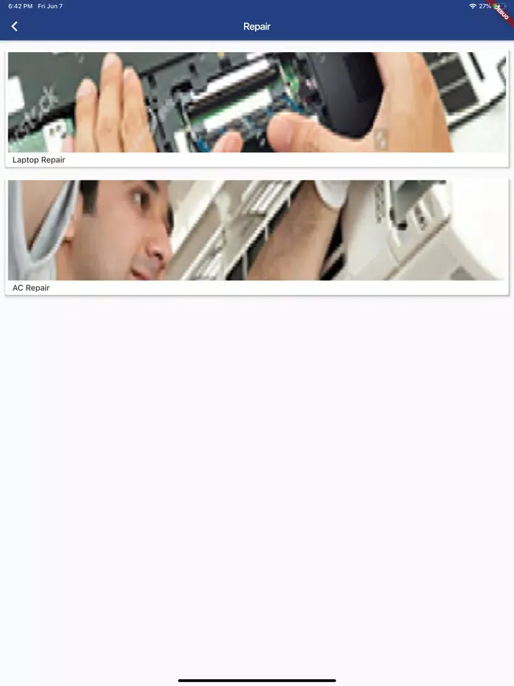 City Services Vapi iPad  Ekran Görüntüleri