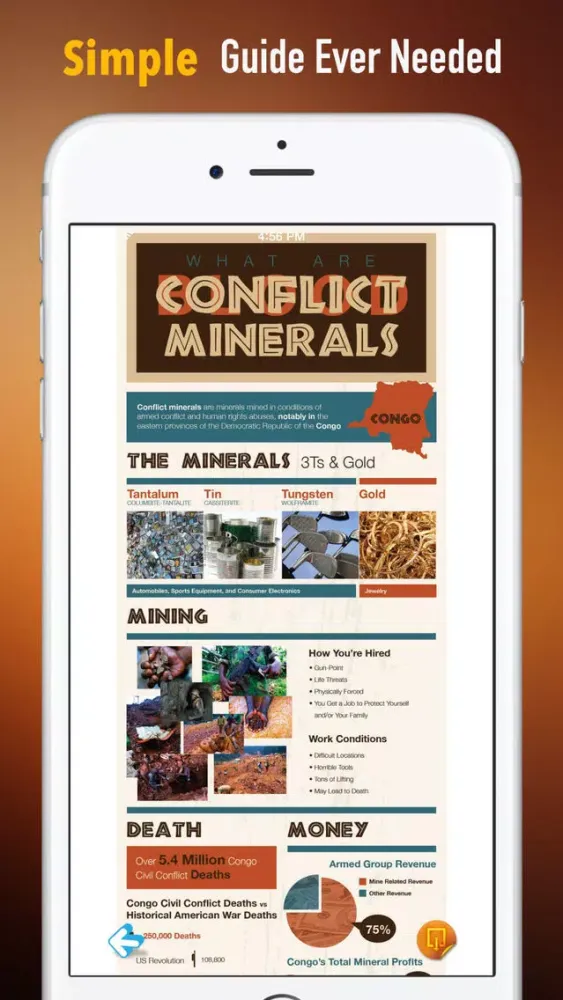 Ảnh chụp màn hình của Rocks And Minerals:National Geographic Pocket