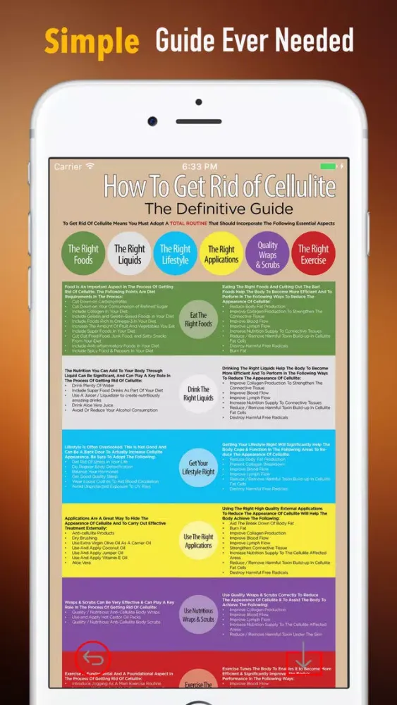 About Cellulite Guide:Healthy and Naturally Screenshots