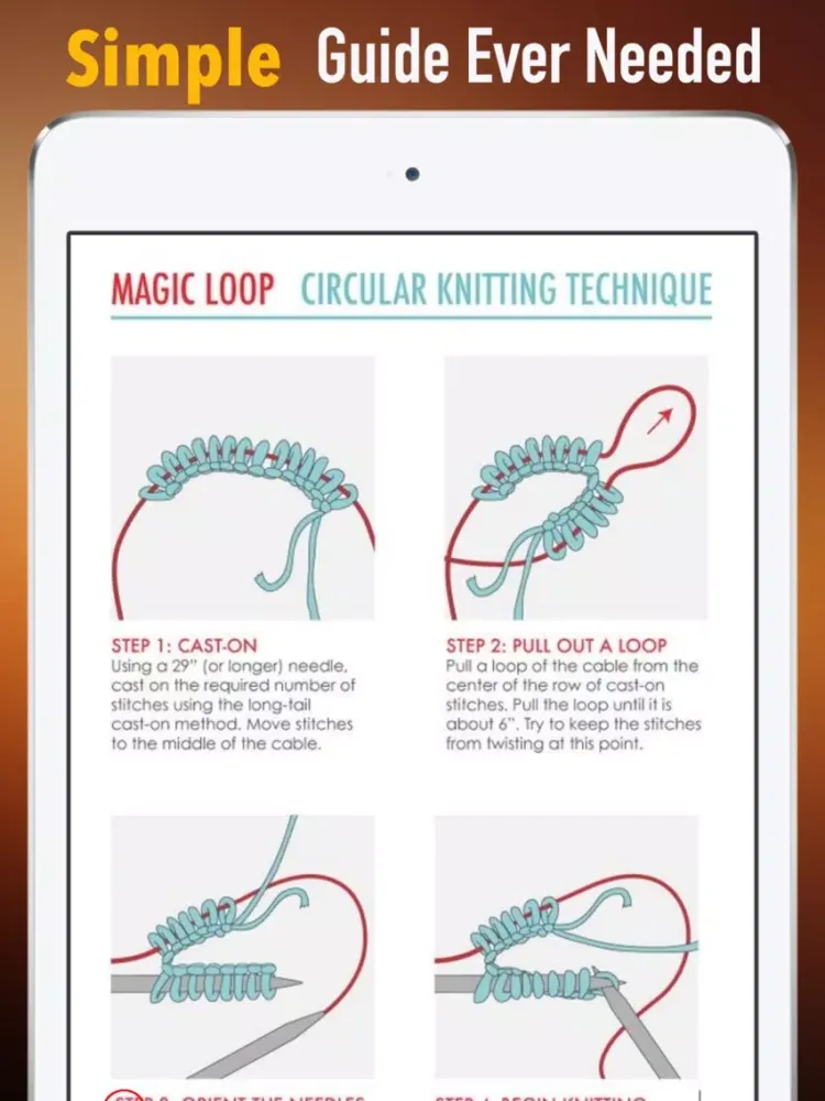 Top-Down Knitting:Templates and Design Guide iPad  Screenshots