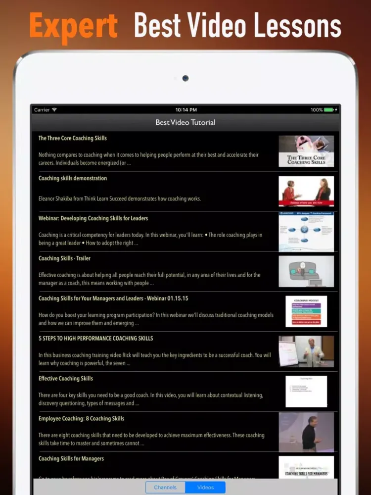 Screenshot di Coaching Skills:Guide and Tips iPad 