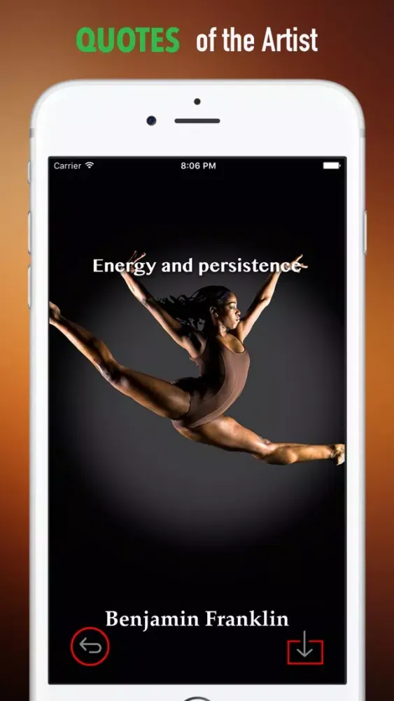 Gymnastics Wallpapers HD: Quotes with Art স্ক্রিনশট