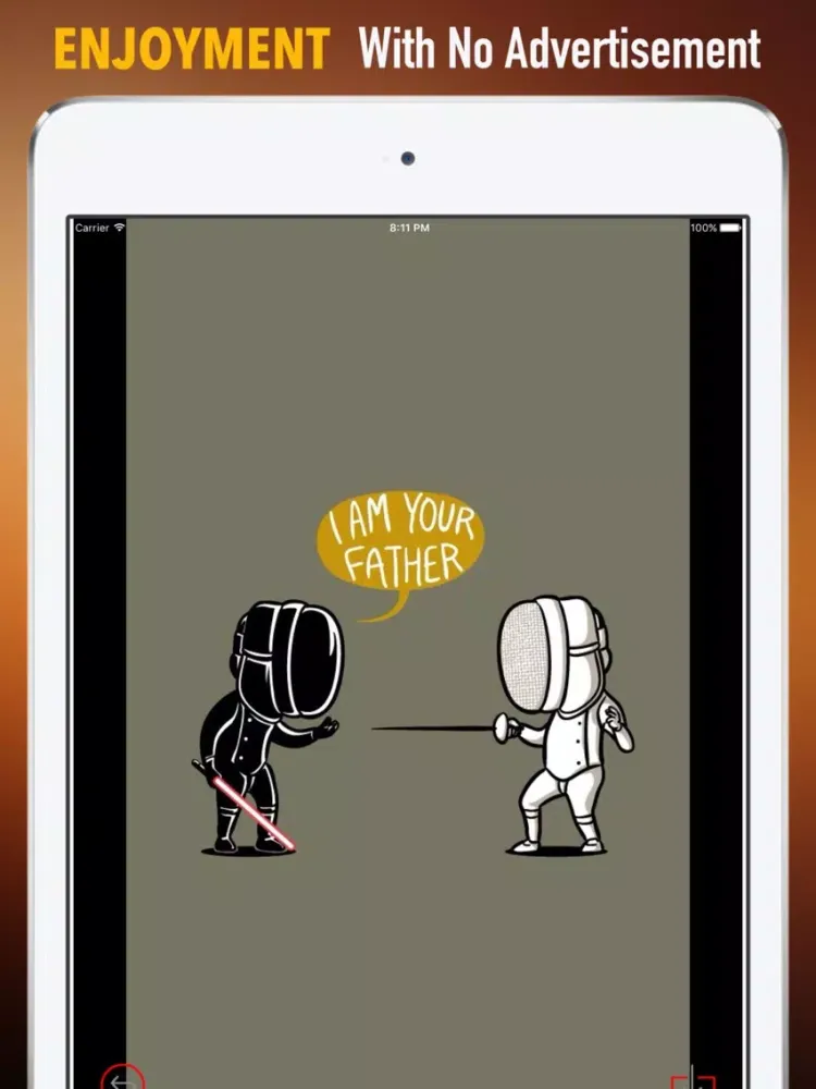 Fencing Wallpapers HD: Quotes with Art iPad  Ekran Görüntüleri