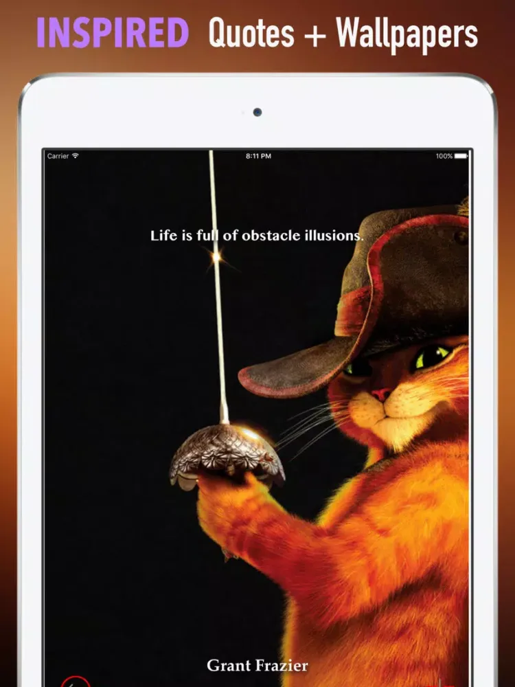 Fencing Wallpapers HD: Quotes with Art iPad  Ekran Görüntüleri