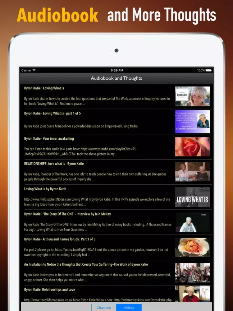 Quick Wisdom from Loving What Is. iPad  স্ক্রিনশট
