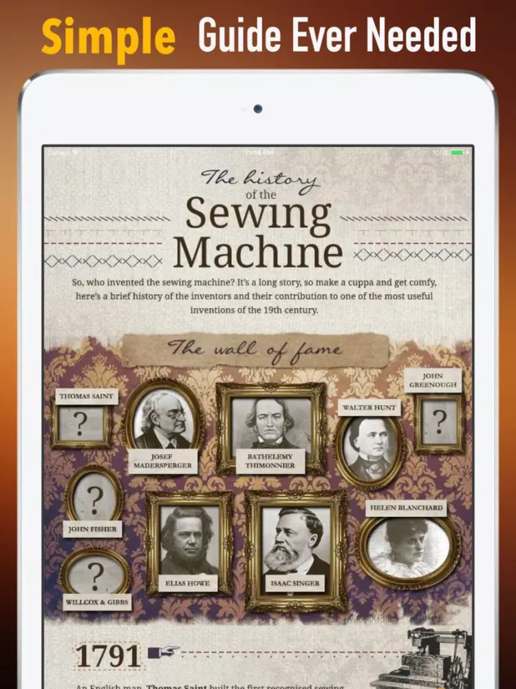 Capturas de pantalla de How to Sew:DIY Sewing Tutorial and Top Trends iPad 