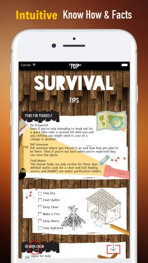 Ảnh chụp màn hình của Survival Guide For Beginners|Tips and Tutorial