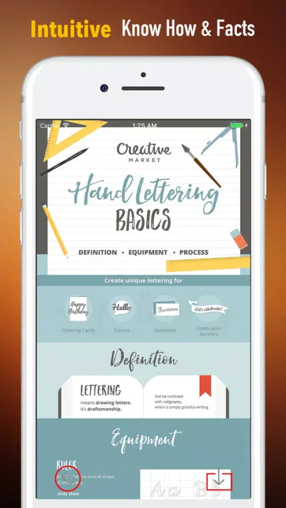 Hand Lettering for Beginners-Creative Guide स्क्रीनशॉट