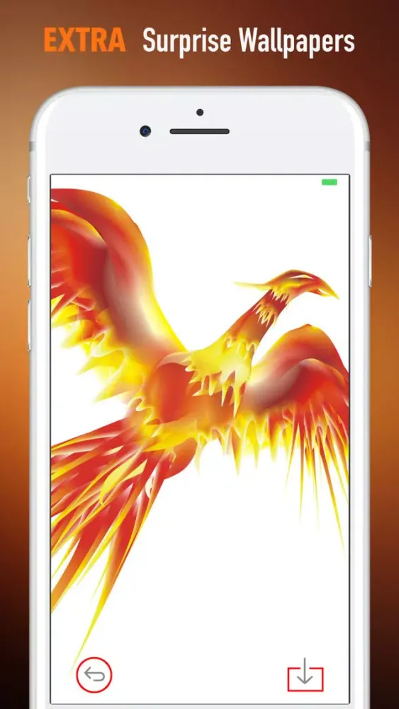 Captures d'écran de Phoenix Bird Wallpapers HD: Quotes and Pictures