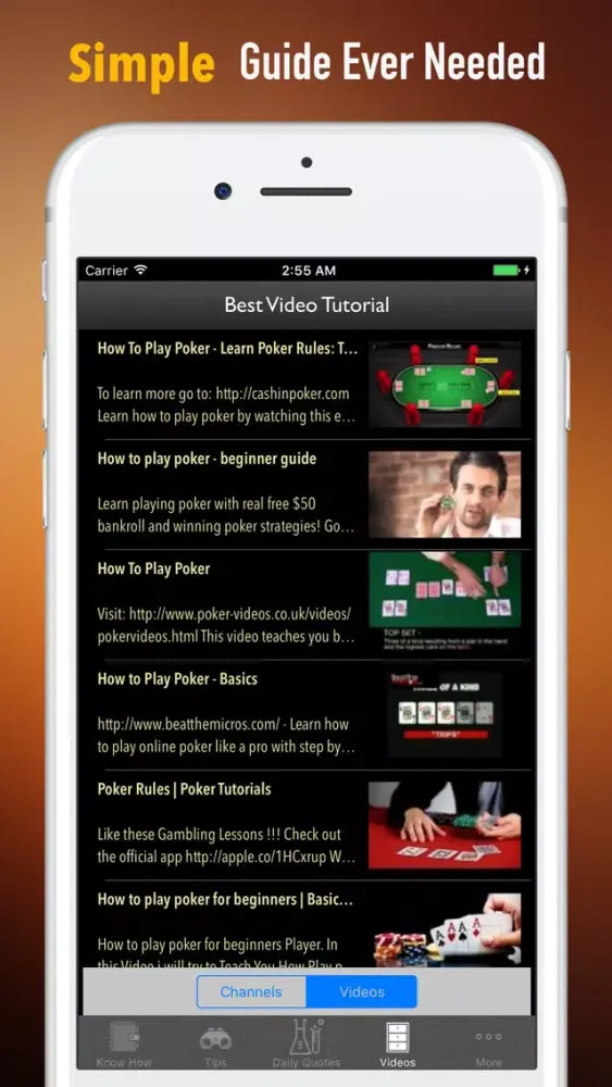 Tangkapan layar How to Play Poker Guide-Strategy and Tutorial
