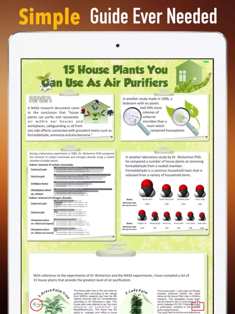 Grow Houseplants Guide-Tips and Beginners iPad  Screenshots