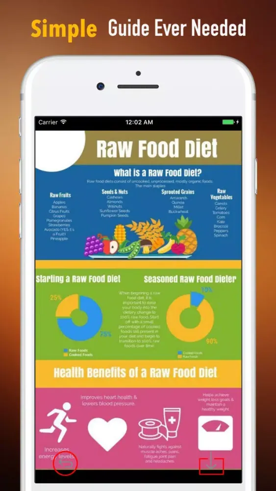 Raw Food 101-Exercise Plan and Healthy Recipes 스크린샷