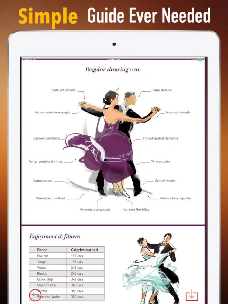 صور Learn Ballroom Dancing Tutorial Tips-Techniques iPad 