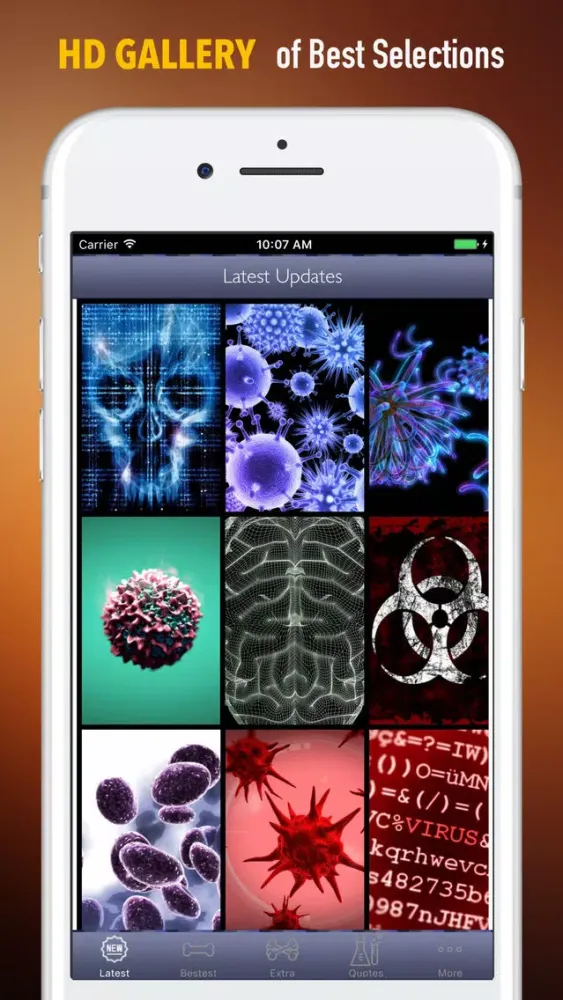 Virus Wallpapers HD- Quotes and Art Pictures Screenshots