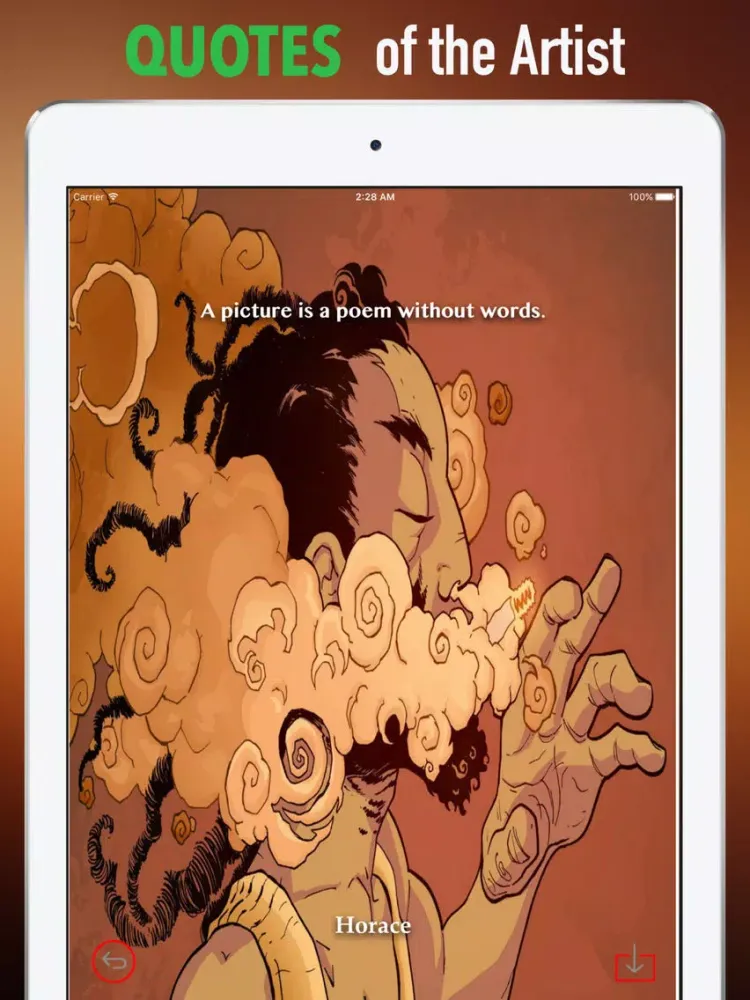 Wallpaper for Japanese Abstract Art Pictures iPad Screenshots