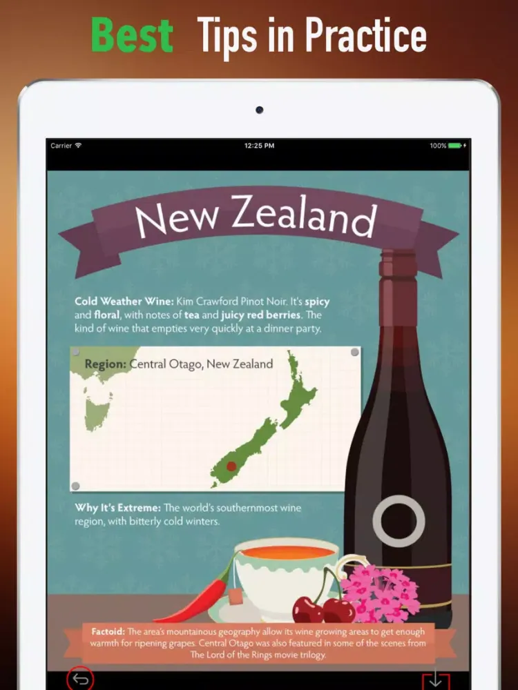 New Zealand Wines Buyer's Guide-Michael Cooper iPad  Screenshots