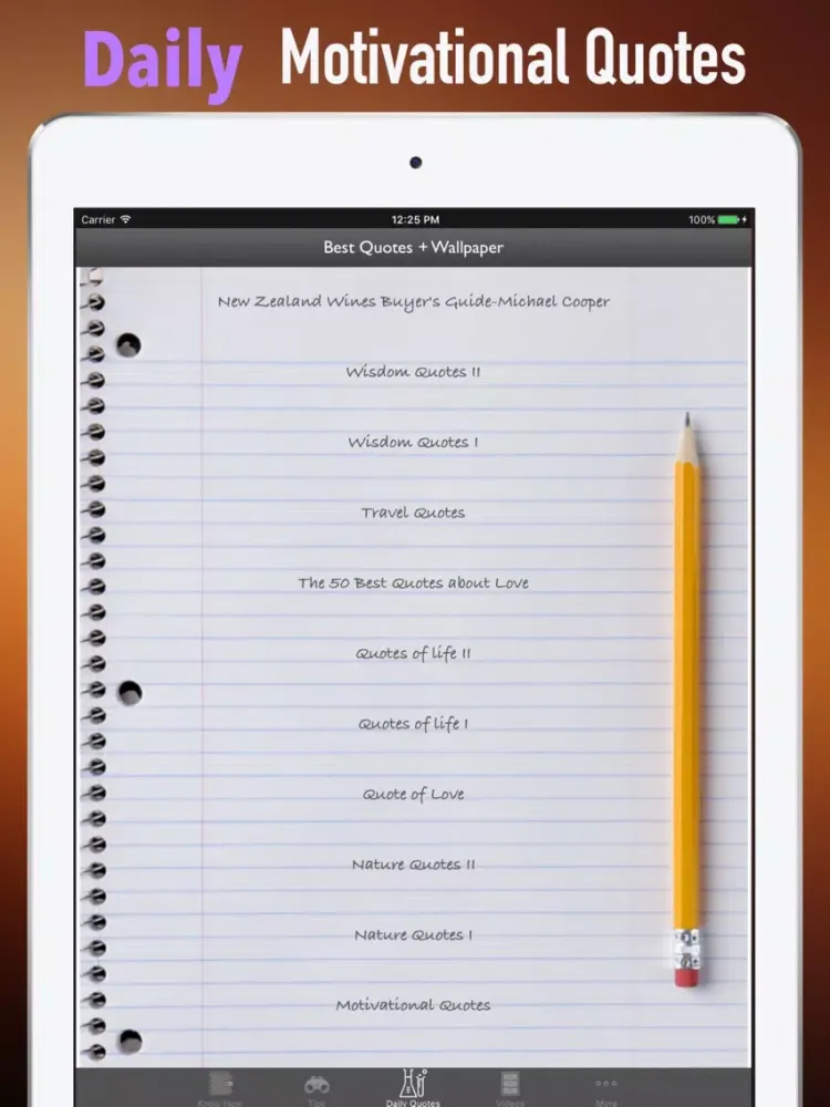 New Zealand Wines Buyer's Guide-Michael Cooper iPad  Screenshots