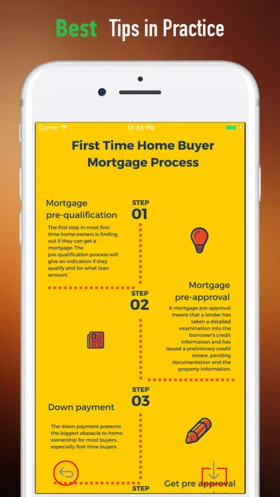 Screenshot di First Time Home Buyers Tips-Buy Your First Home