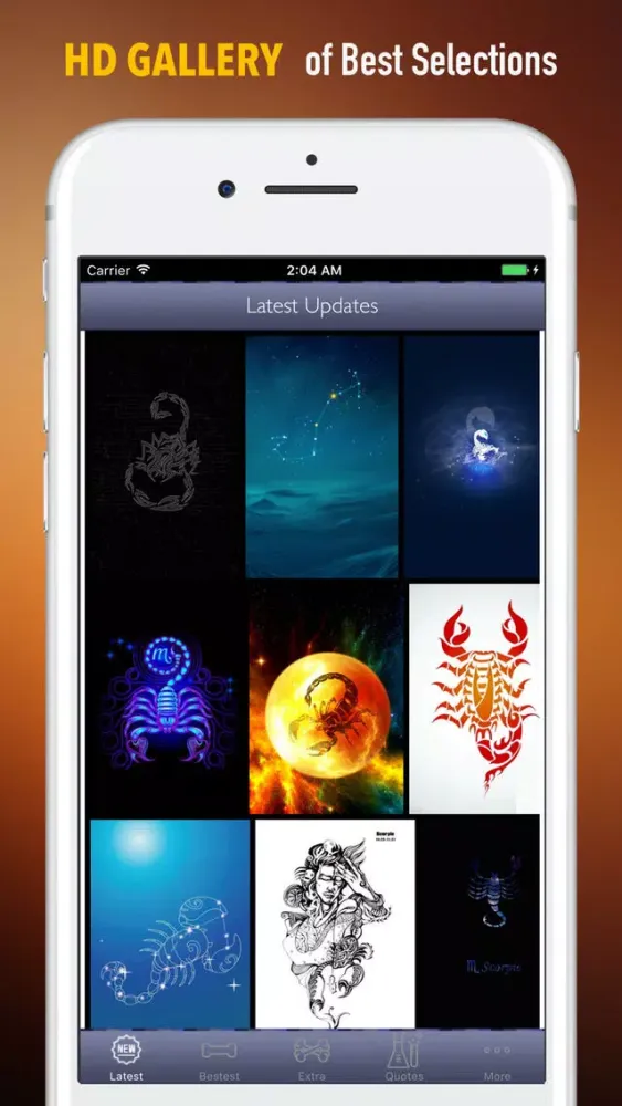 Ảnh chụp màn hình của Scorpio Wallpapers HD-Quotes and Art Pictures