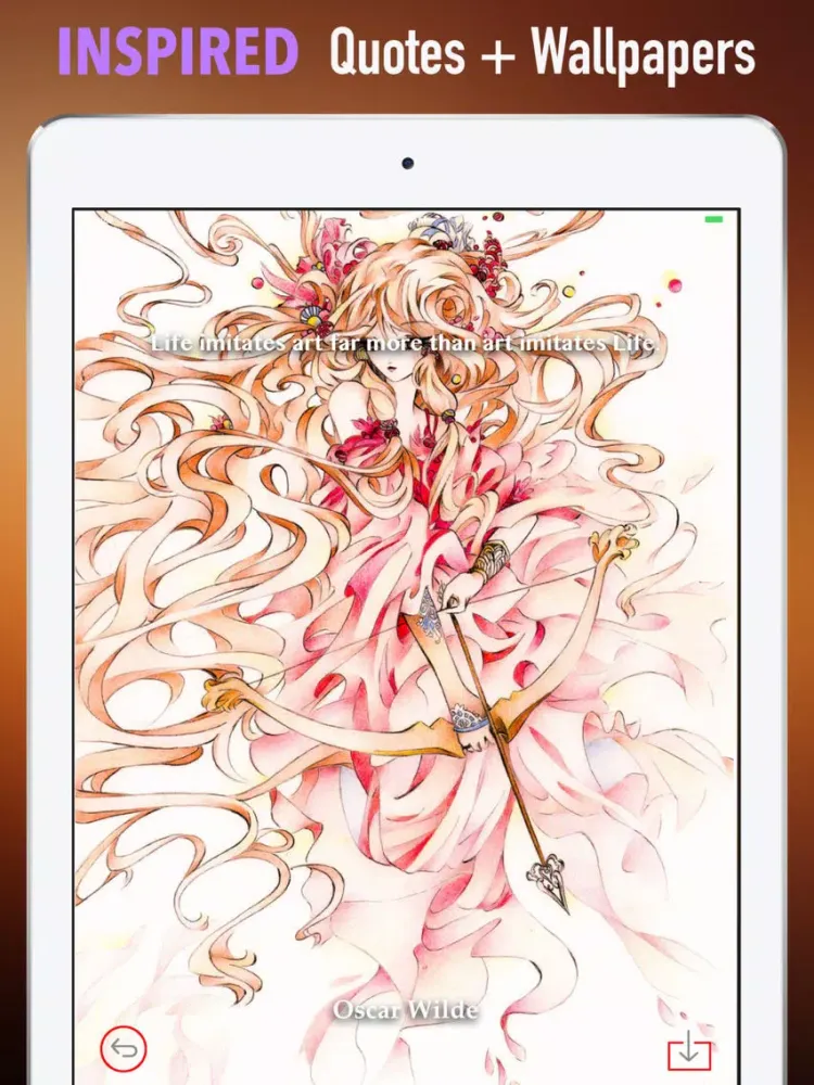 Tangkapan skrin Sagittarius Wallpapers HD-Quotes and Art Pictures iPad 