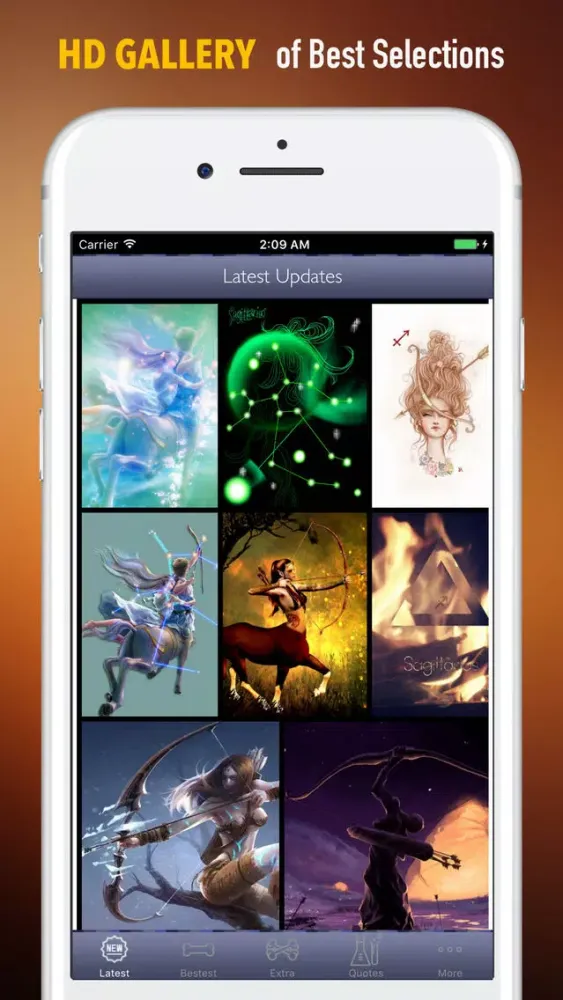 Tangkapan skrin Sagittarius Wallpapers HD-Quotes and Art Pictures