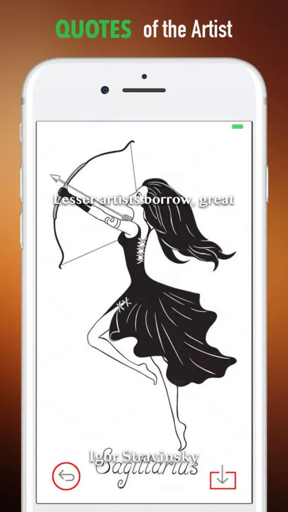 Tangkapan skrin Sagittarius Wallpapers HD-Quotes and Art Pictures