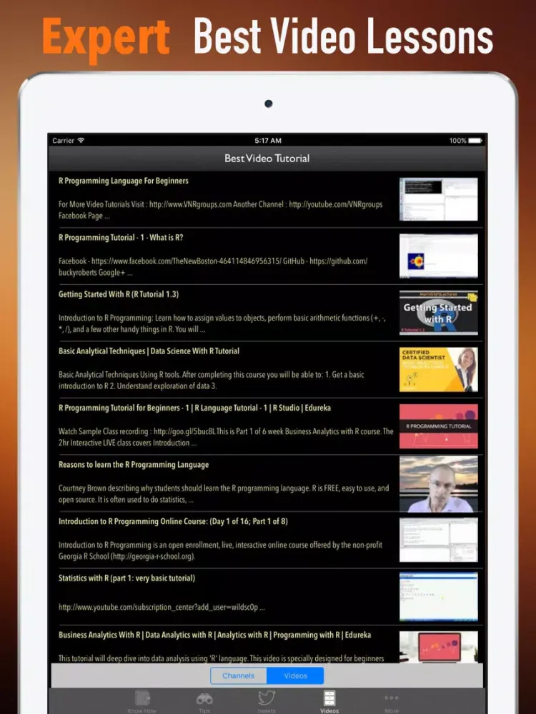 R Programming for Beginners-Software Design iPad سکرین شاٹس