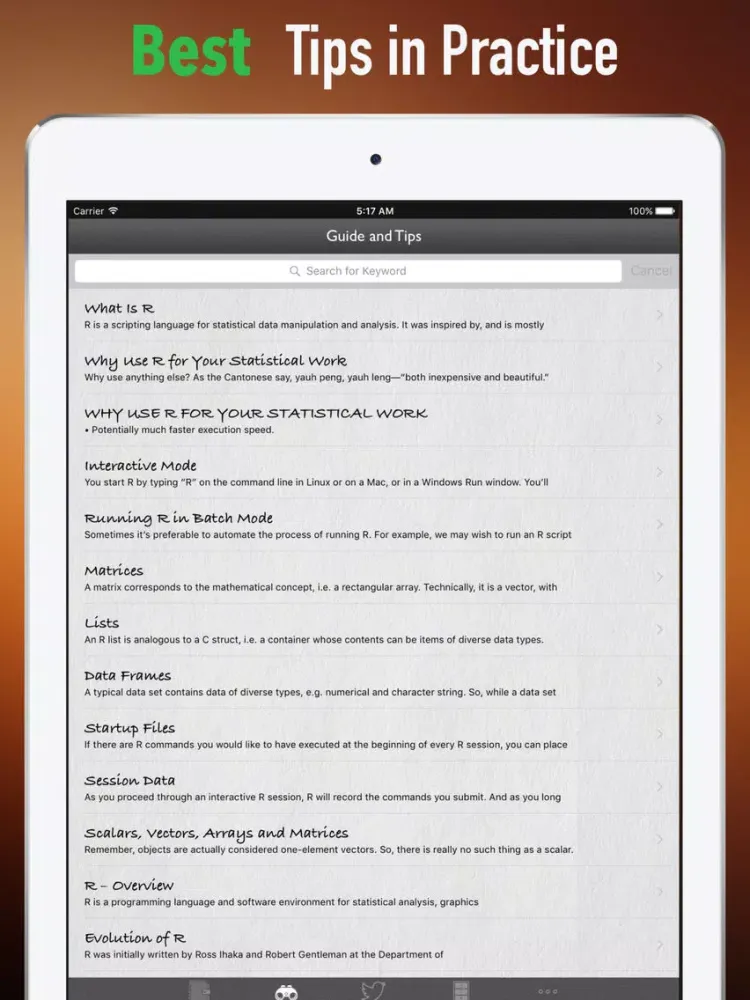 R Programming for Beginners-Software Design iPad سکرین شاٹس