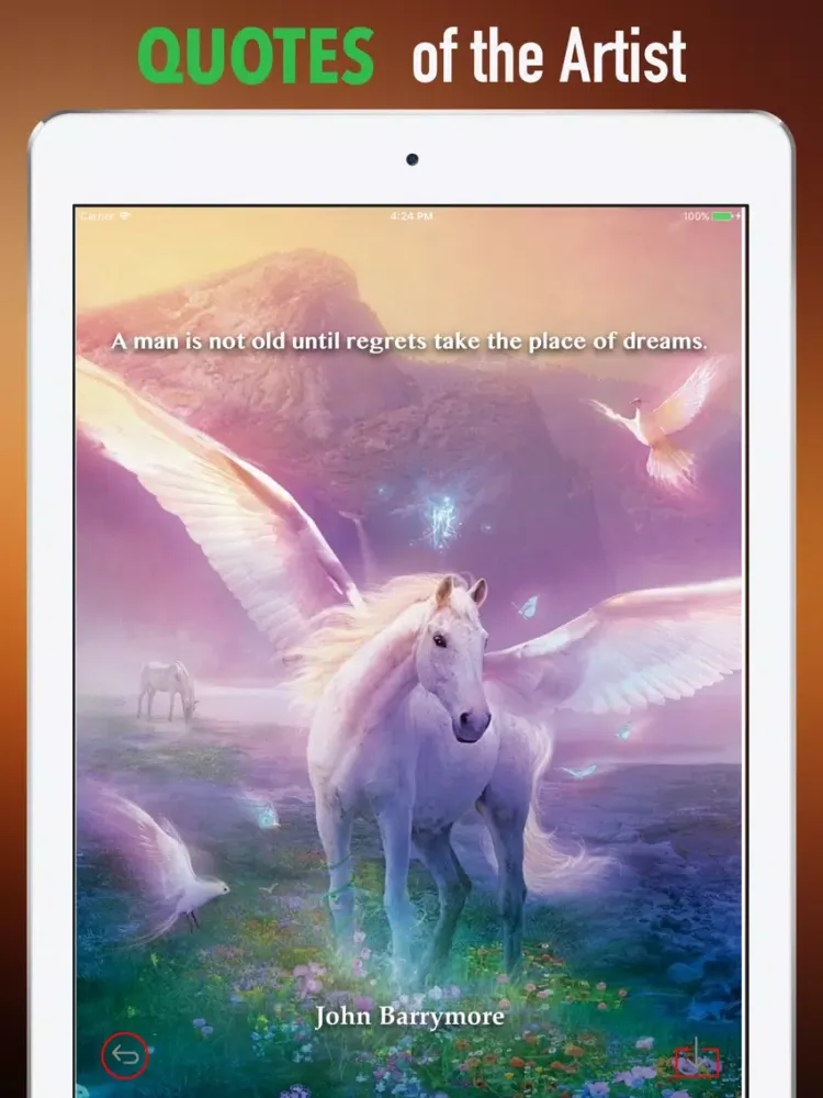 Heaven Wallpapers HD- Quotes and Art Pictures iPad  Screenshots