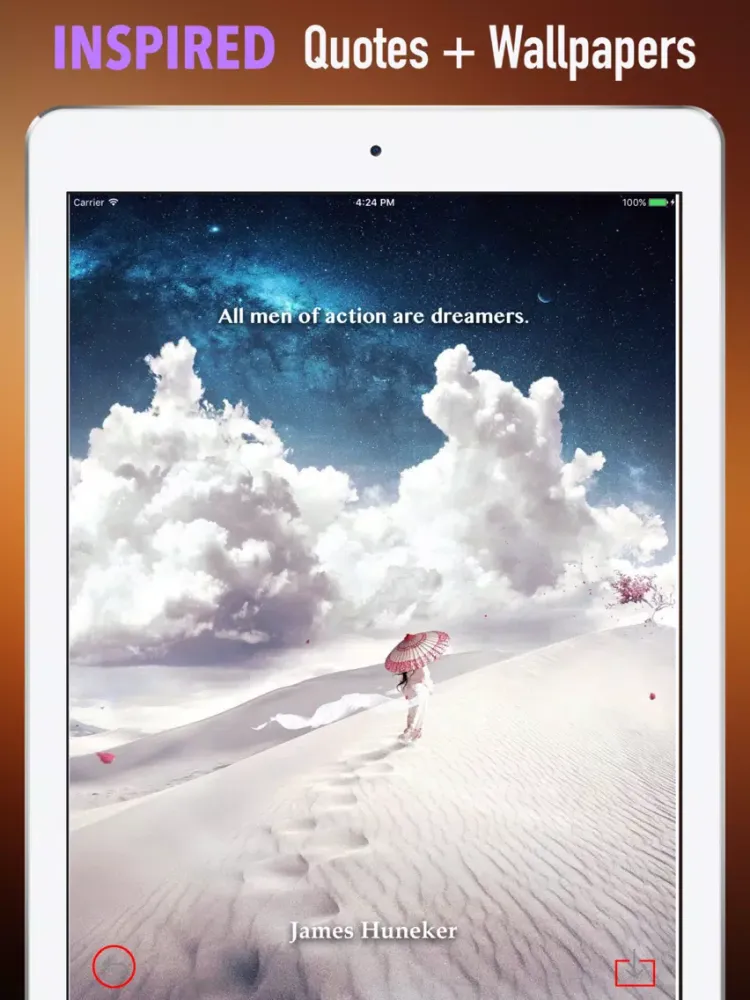 Heaven Wallpapers HD- Quotes and Art Pictures iPad  Screenshots