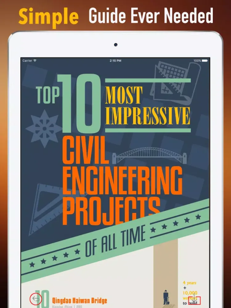 Capturas de pantalla de Civil Engineering Reference Manual-Exam and Terms iPad 