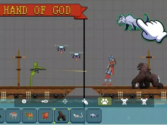 Rainbow Battle Playground iPad  Screenshots