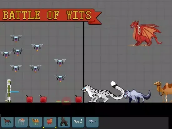 Rainbow Battle Playground iPad  Screenshots